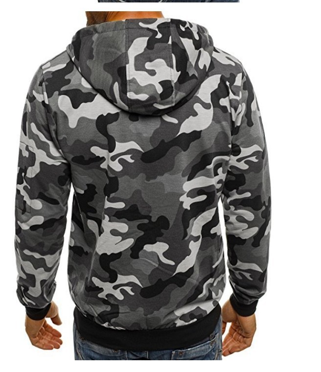 Camouflage Cardigan Hoodies - Image 3