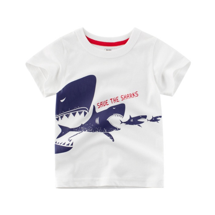 Children's Wear Summer New Korean Children's Boys Cotton T-shirt Men's Treasure In Children's Short Sleeves - Image 6
