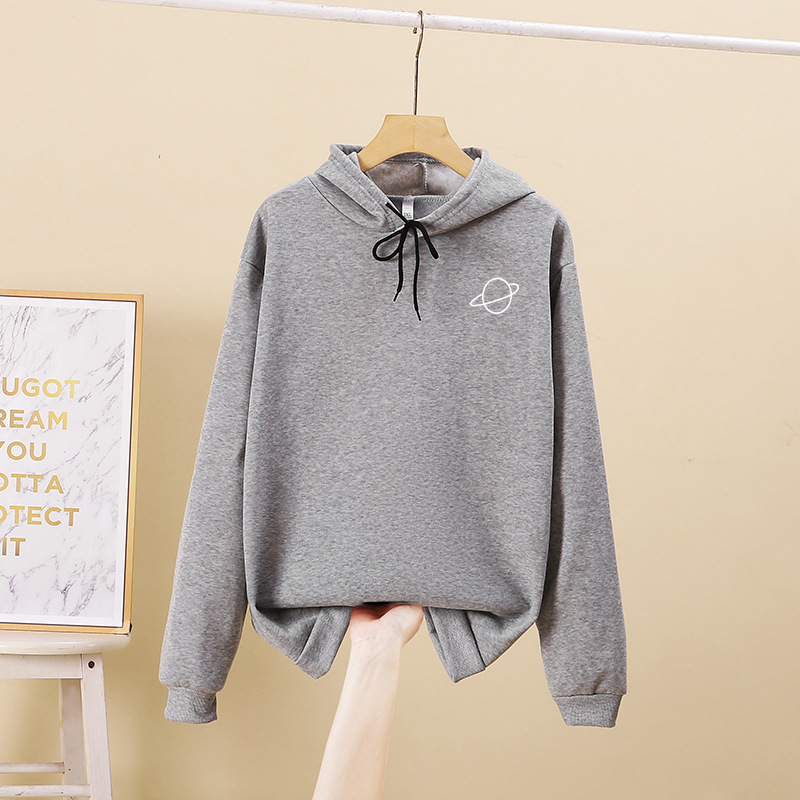 European And American StyleLoose Hoodies Women Sweater - Image 4