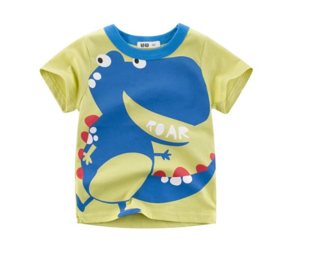 Children's Wear Summer New Korean Children's Boys Cotton T-shirt Men's Treasure In Children's Short Sleeves - Image 4