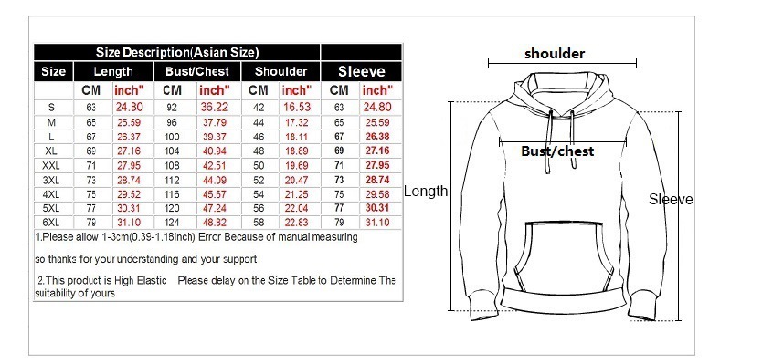 Wolf Printed Hoodies Men 3D Sweatshirt - Image 10