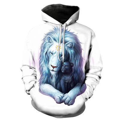 Wolf Printed Hoodies Men 3D Sweatshirt - Image 8