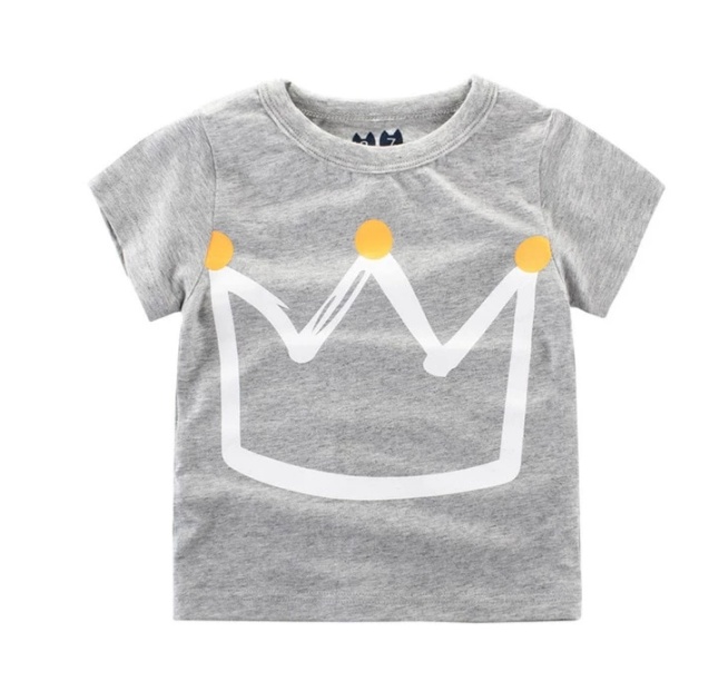 Children's Wear Summer New Korean Children's Boys Cotton T-shirt Men's Treasure In Children's Short Sleeves - Image 7