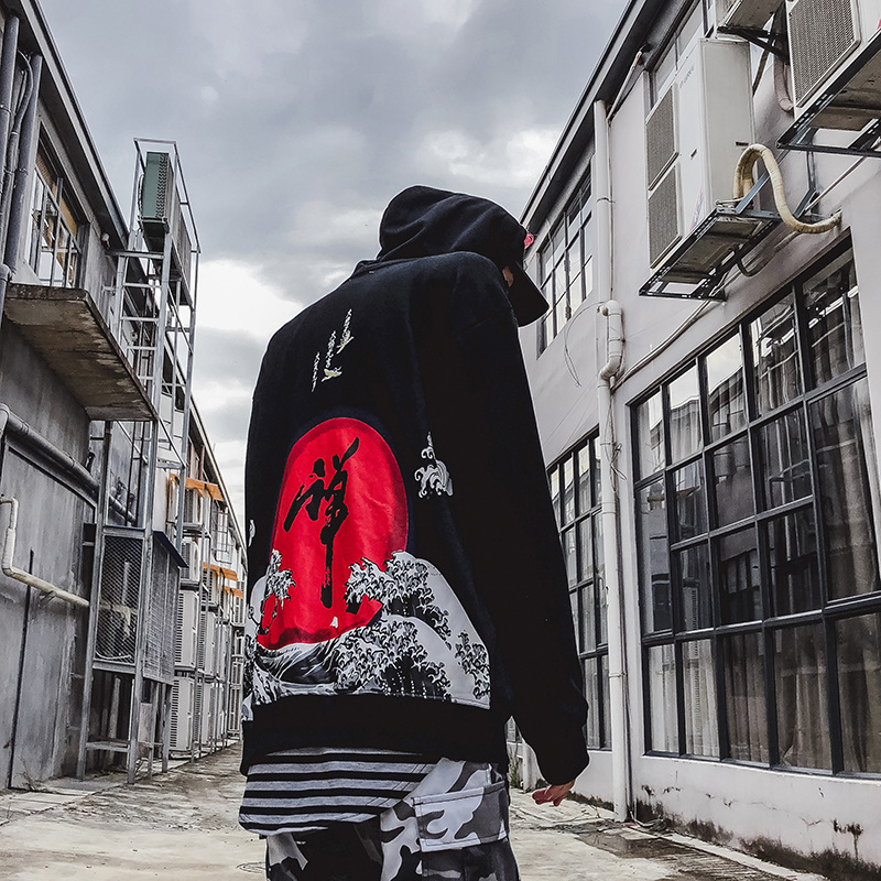 men hoodies party Sweatshirt loose Hoody - Image 5