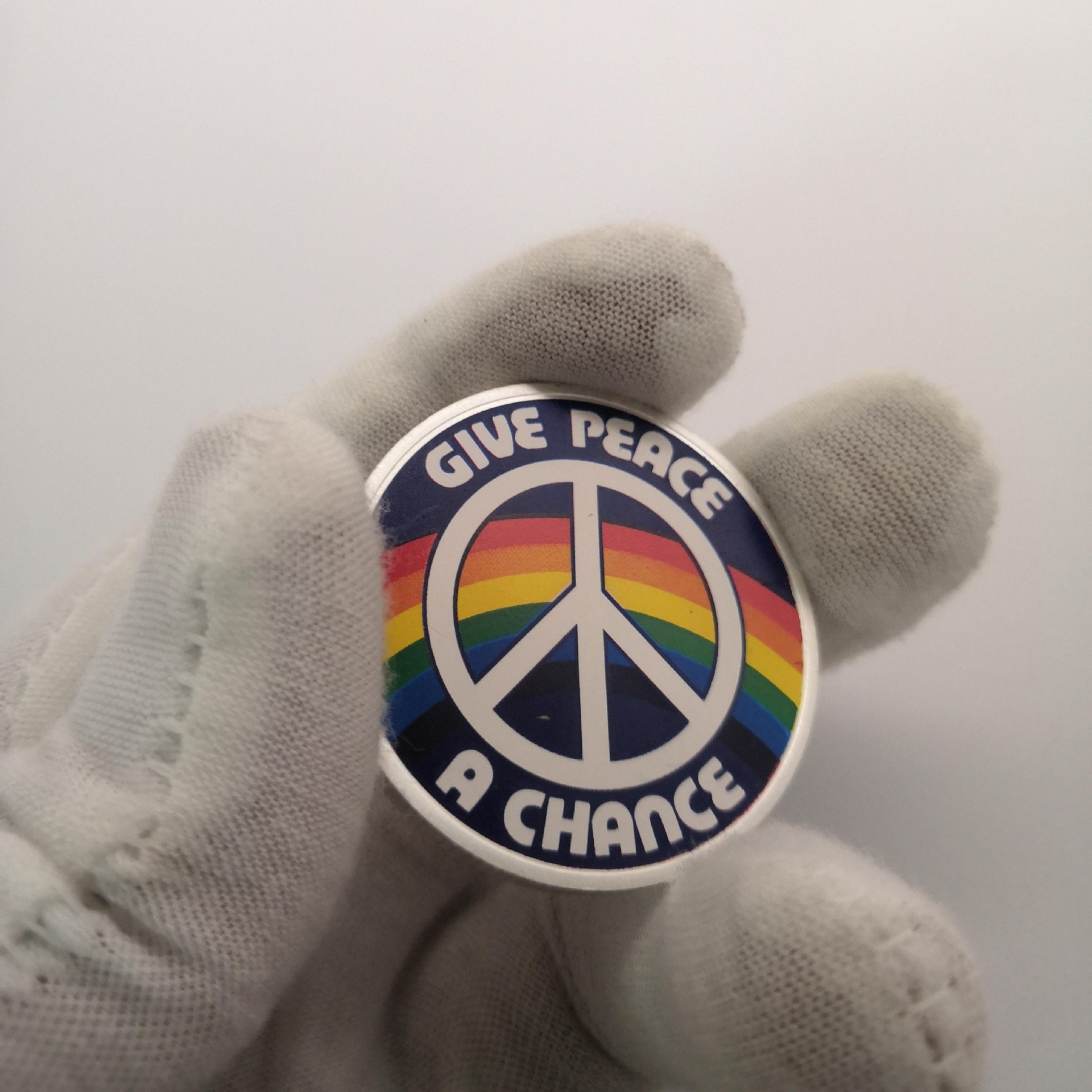 Silver Plated Commemorative Coin Badge - Image 5